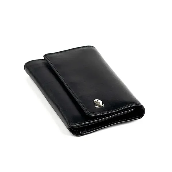 کیف پول چرم زنانه کتابی